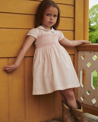 SMOCK DRESS W. EMB.