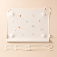 Silicone Suction Placemat (Ivory Rainbow)