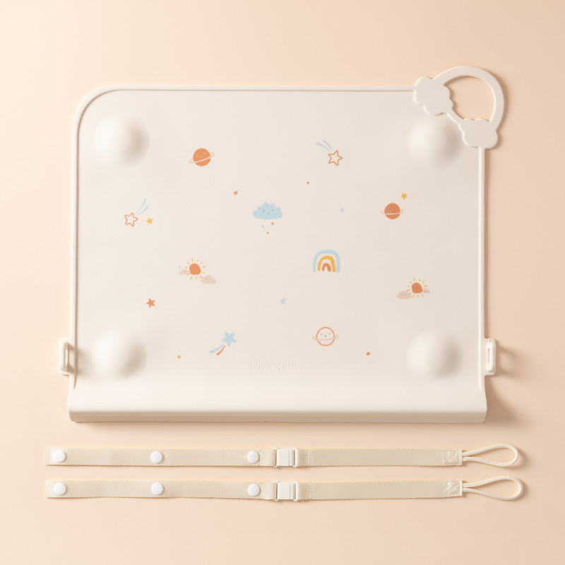 Silicone Suction Placemat (Ivory Rainbow)