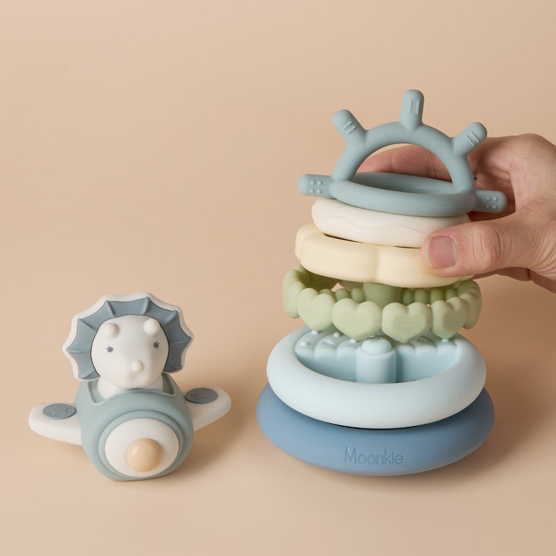 Stacking Teething Rings (Dino)