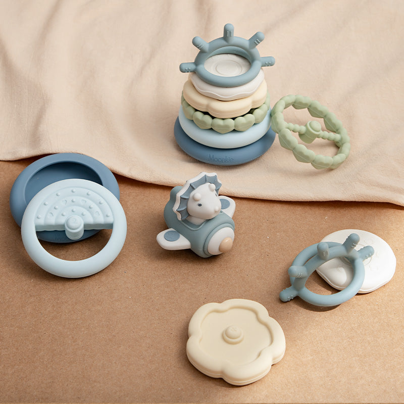 Stacking Teething Rings (Dino)