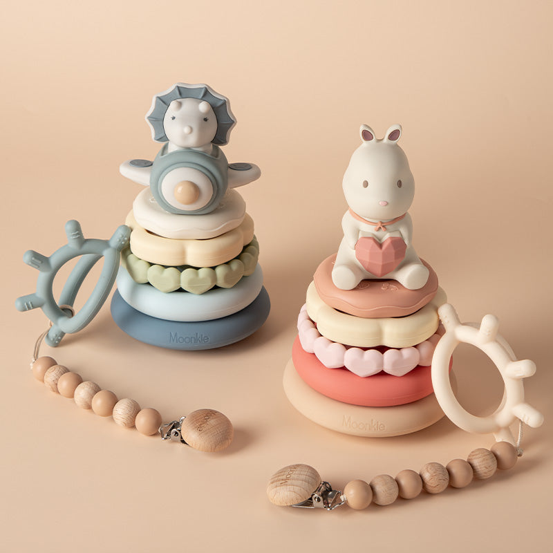 Stacking Teething Rings (Dino)