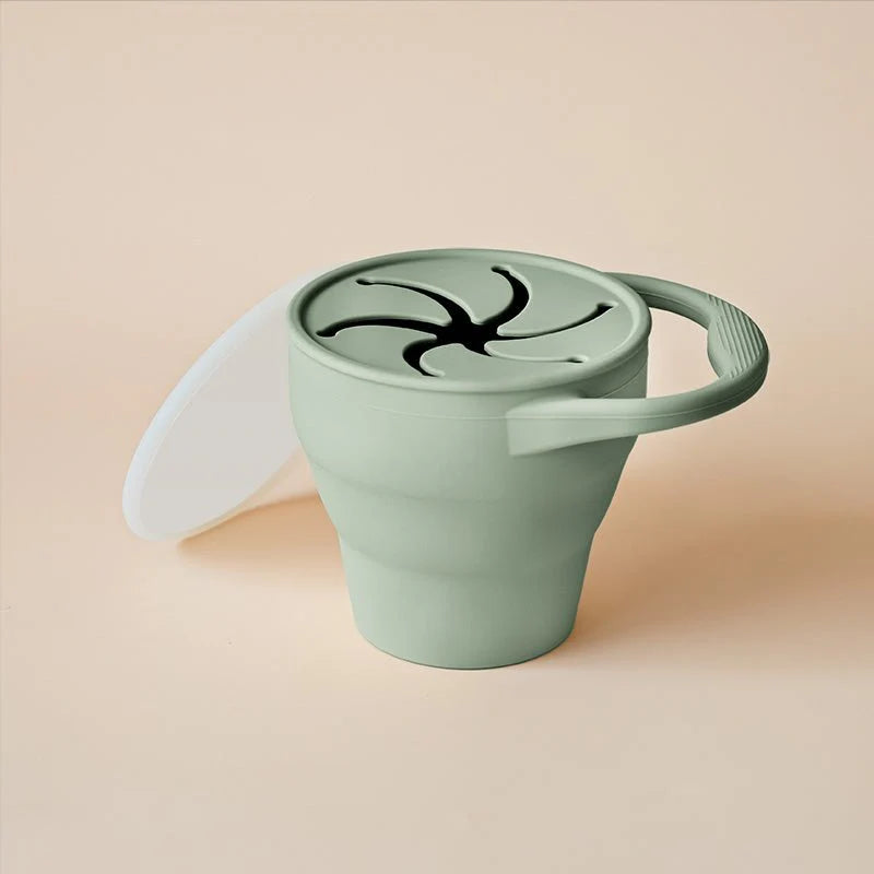 Silicone Snack Cup (Sage)