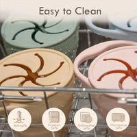 Silicone Snack Cup (Blush)