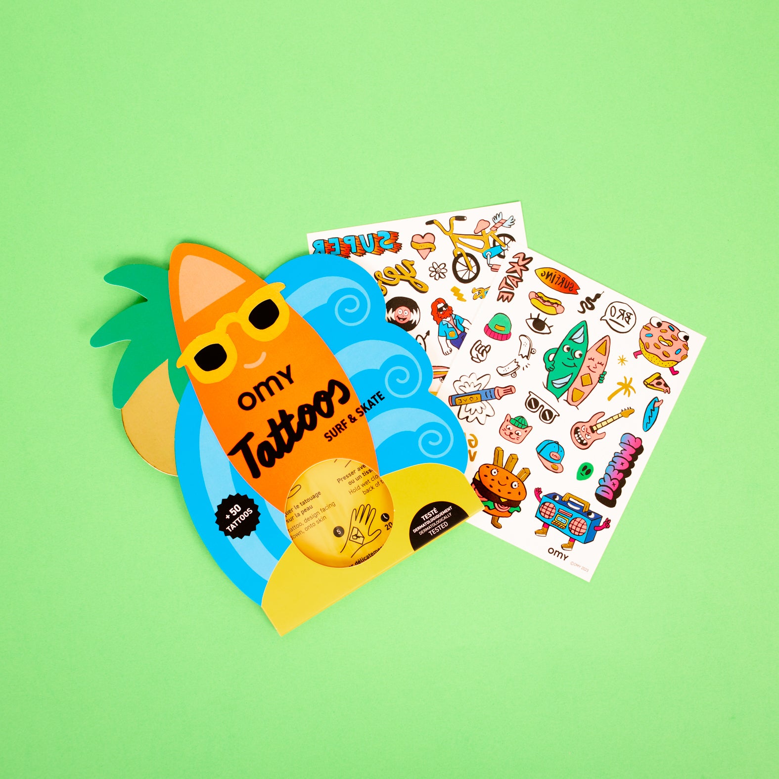 Tattoos/Surf & Skate