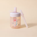 Silicone Training Cup With Straws (Mermaid Bloom)