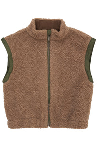 Teddy Jacket/Natural Green