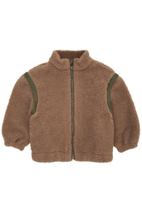 Teddy Jacket/Natural Green