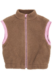 Teddy Jacket/Natural Pink