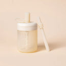 Silicone Training Cup With Straws (Sand)