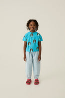 Ladybug Allover Blue Tshirt