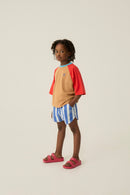 Color Block Red Tshirt