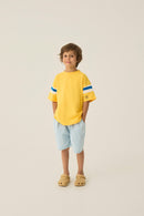 Bicolor Bands Yellow Tshirt