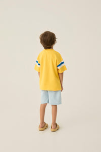 Bicolor Bands Yellow Tshirt