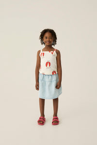 Light Blue Denim Skirt
