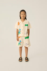 Drawings Ecru Shorts