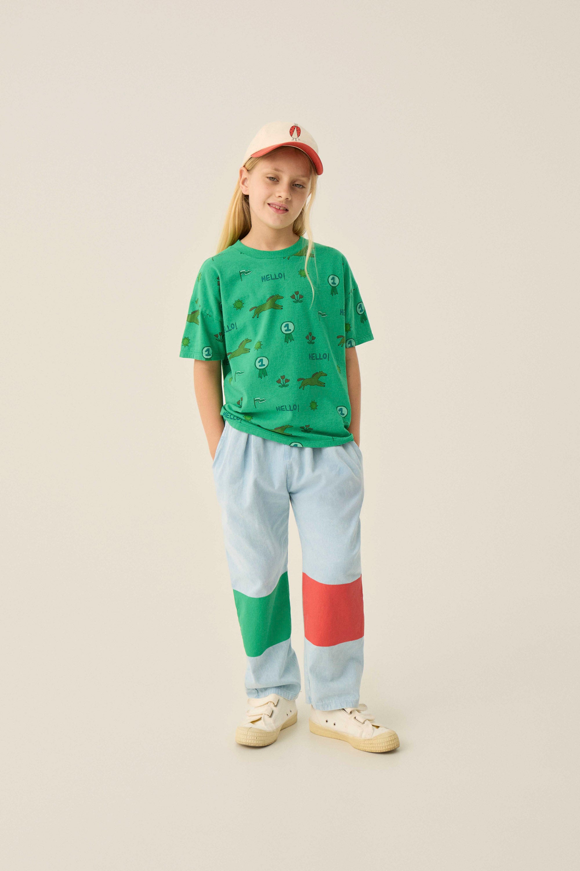 Horses Allover Oversized Tshirt