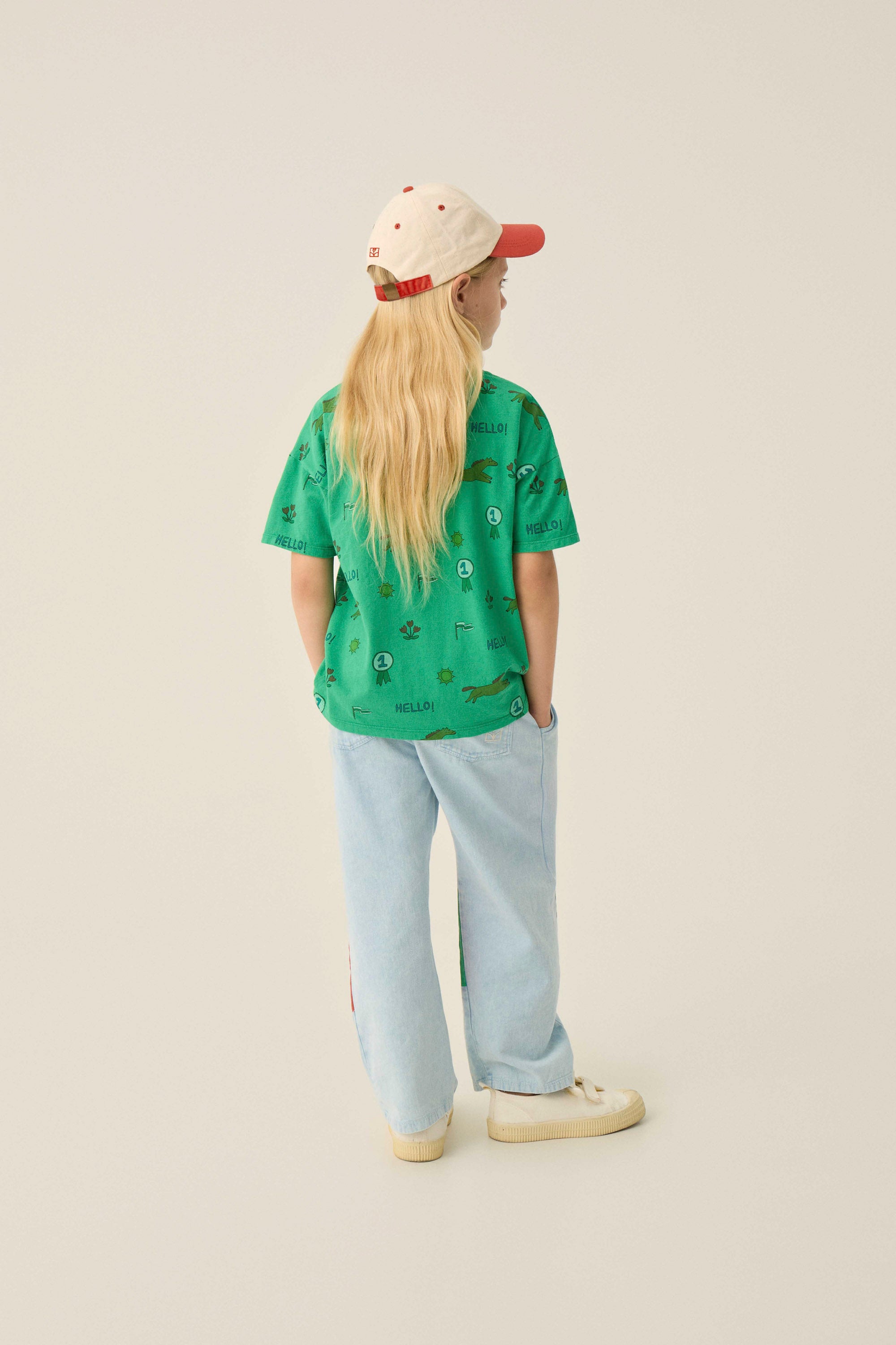Horses Allover Oversized Tshirt
