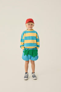 Blue Stripes Sweatshirt