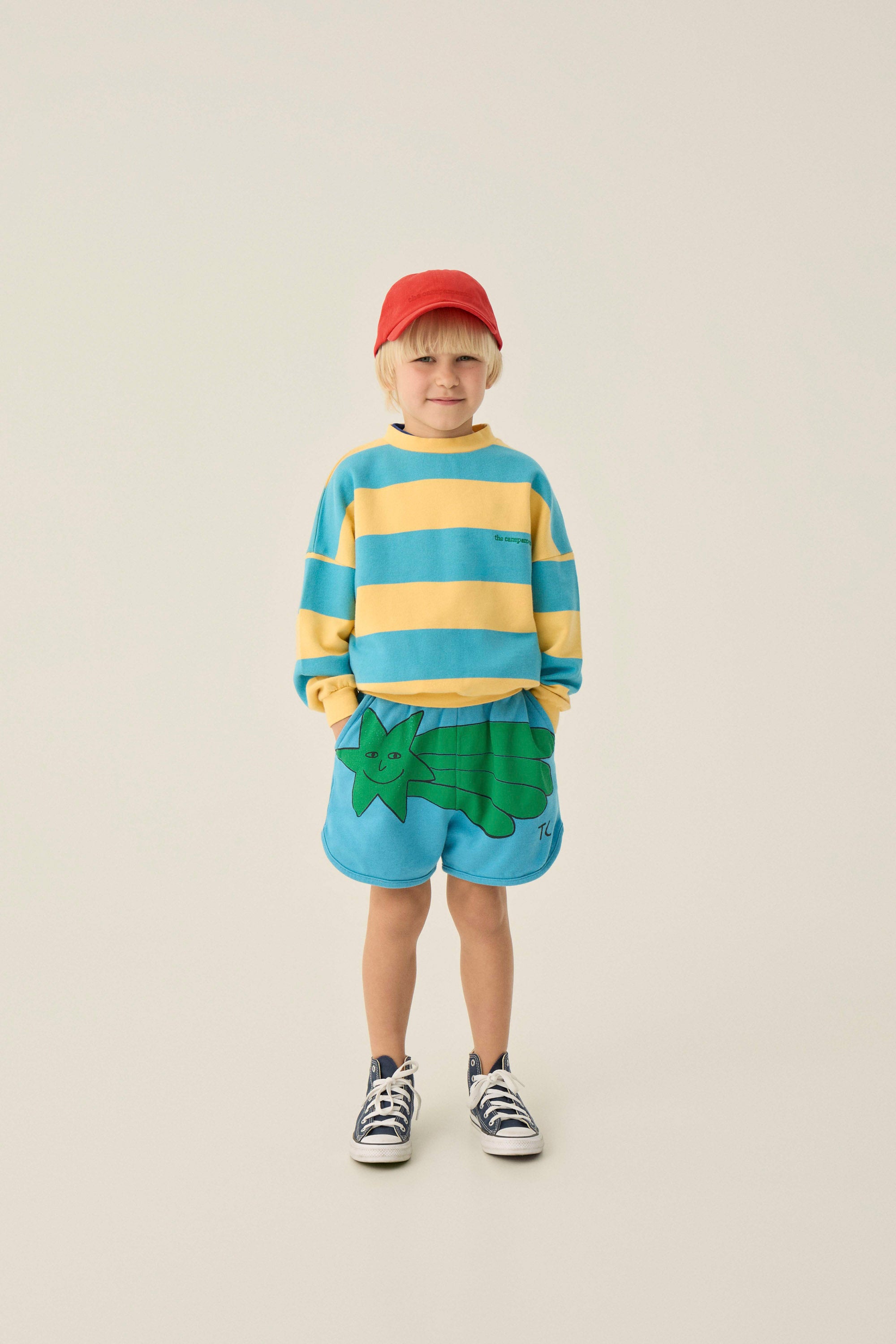 Blue Stripes Sweatshirt