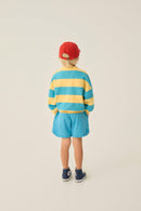 Blue Stripes Sweatshirt