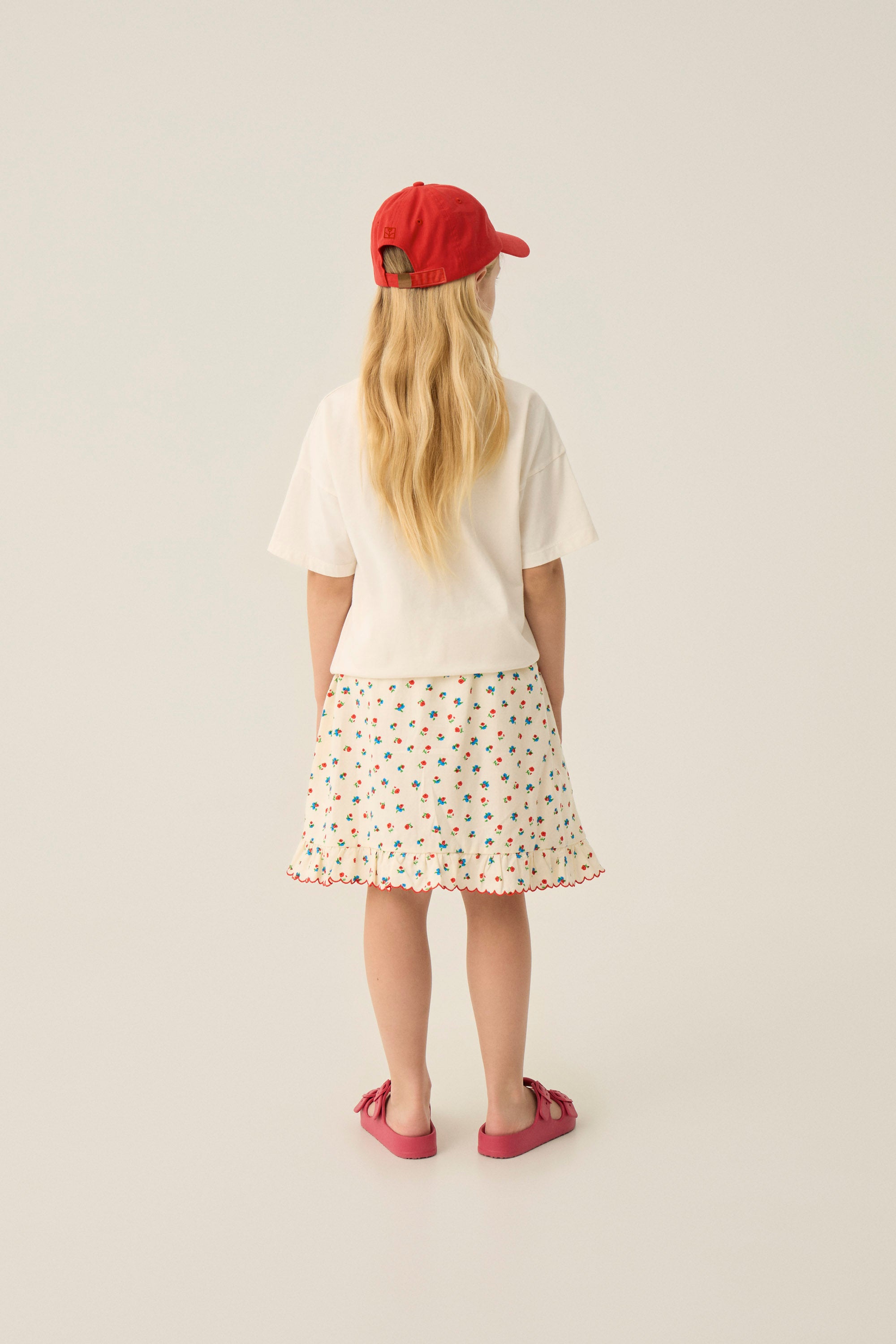 Small Flowers Allover Skirt