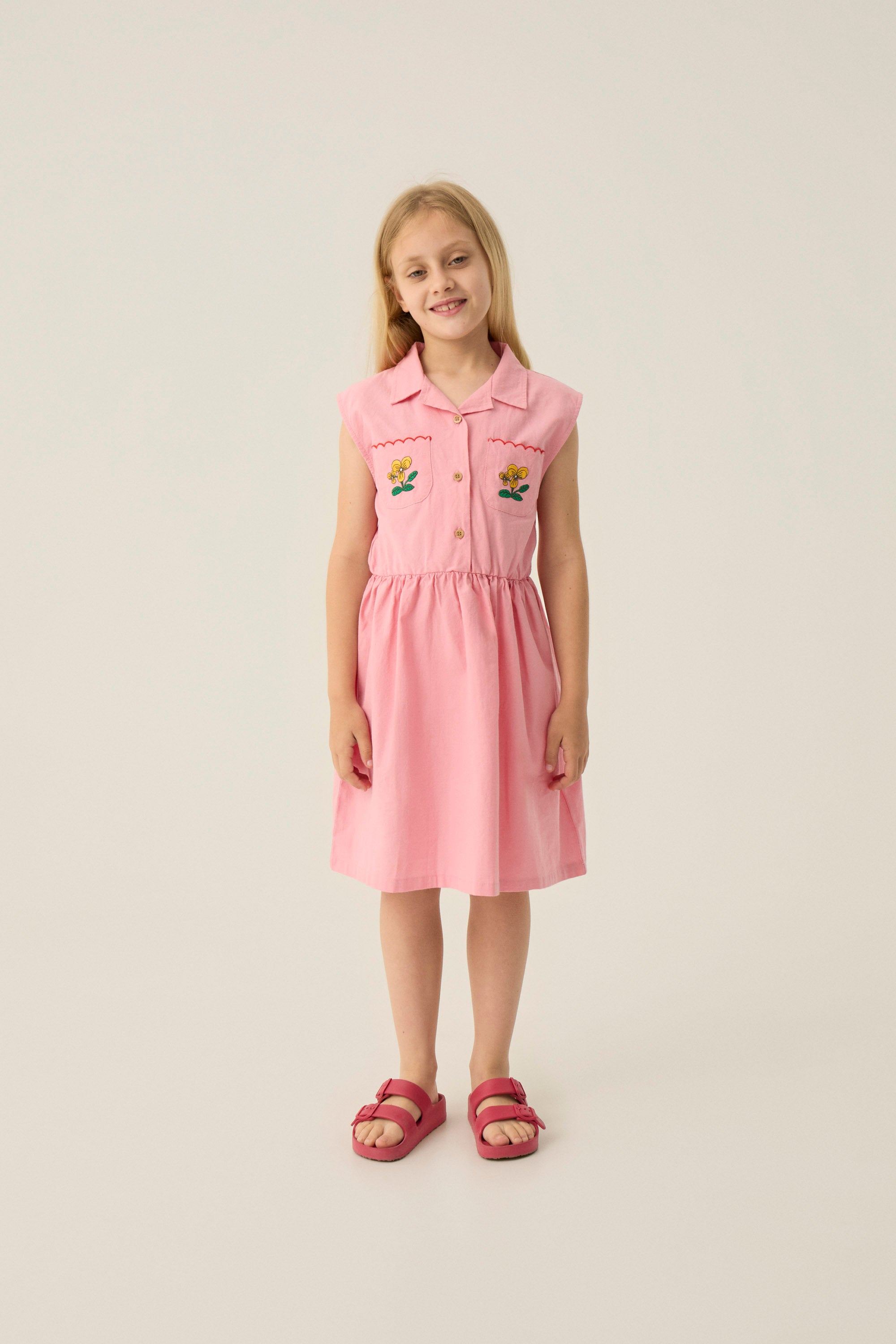 Flowers Pink Dress