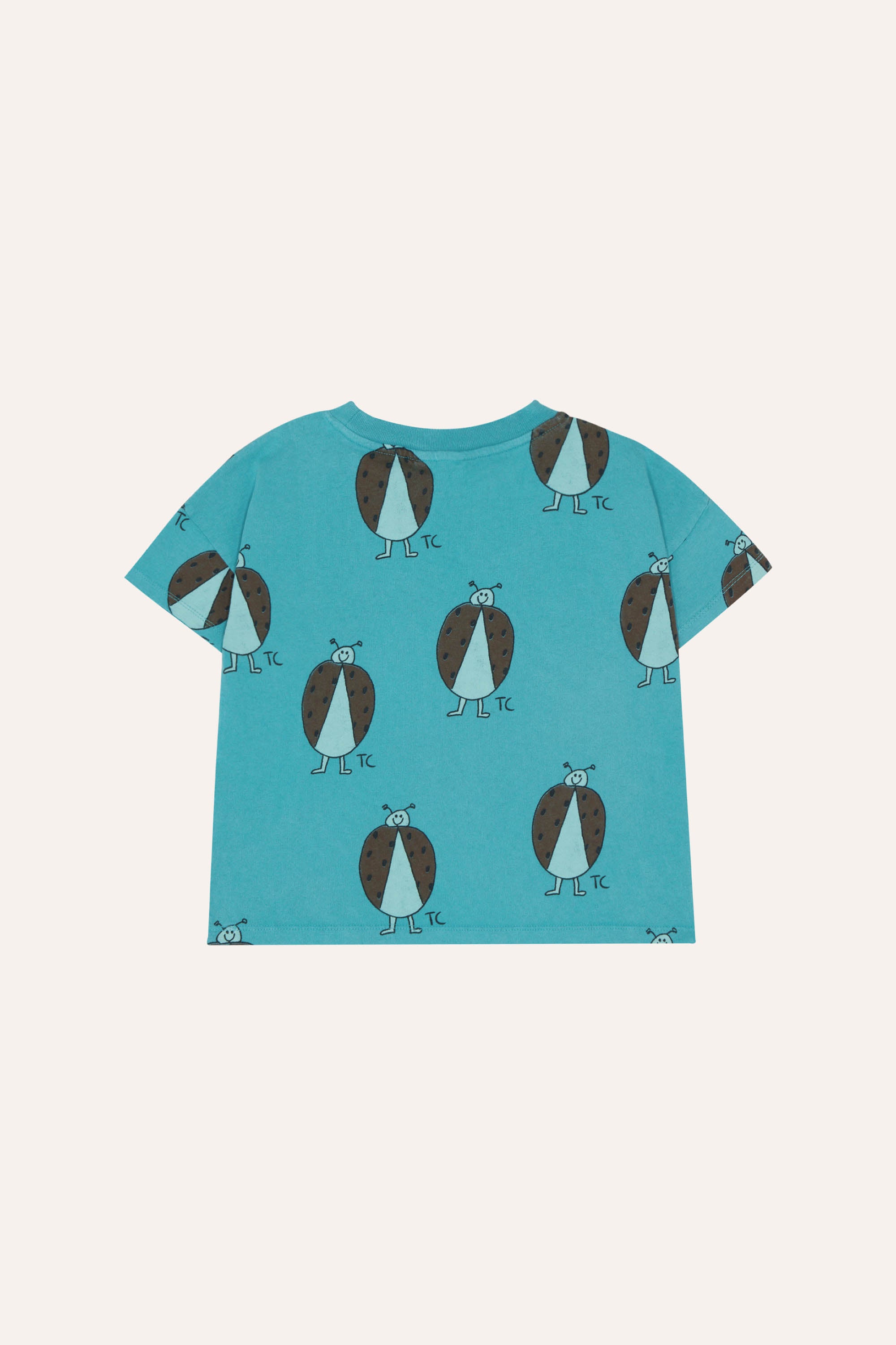 Ladybug Allover Blue Tshirt