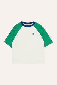 Color Block Green Tshirt