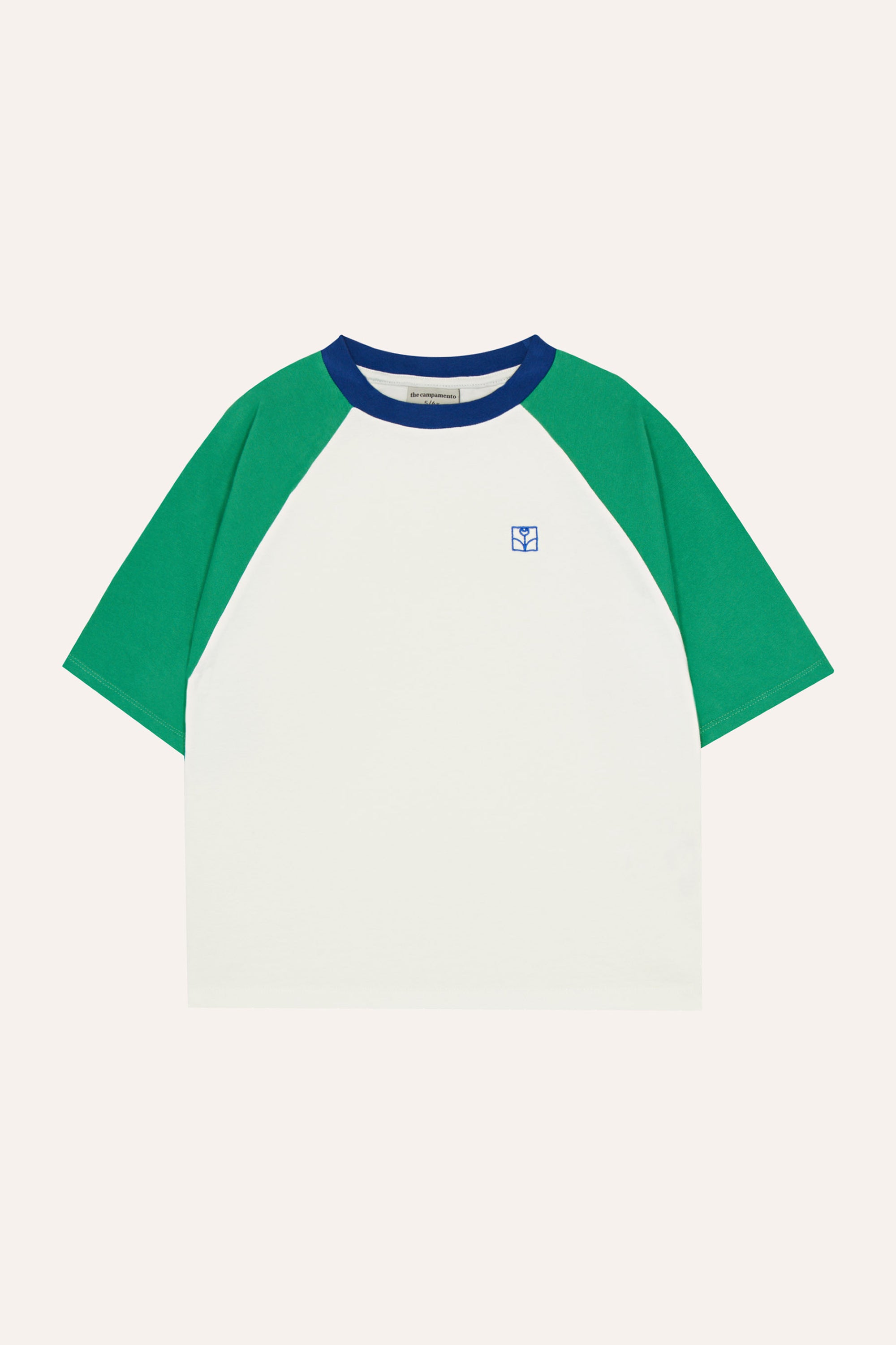 Color Block Green Tshirt