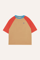 Color Block Red Tshirt