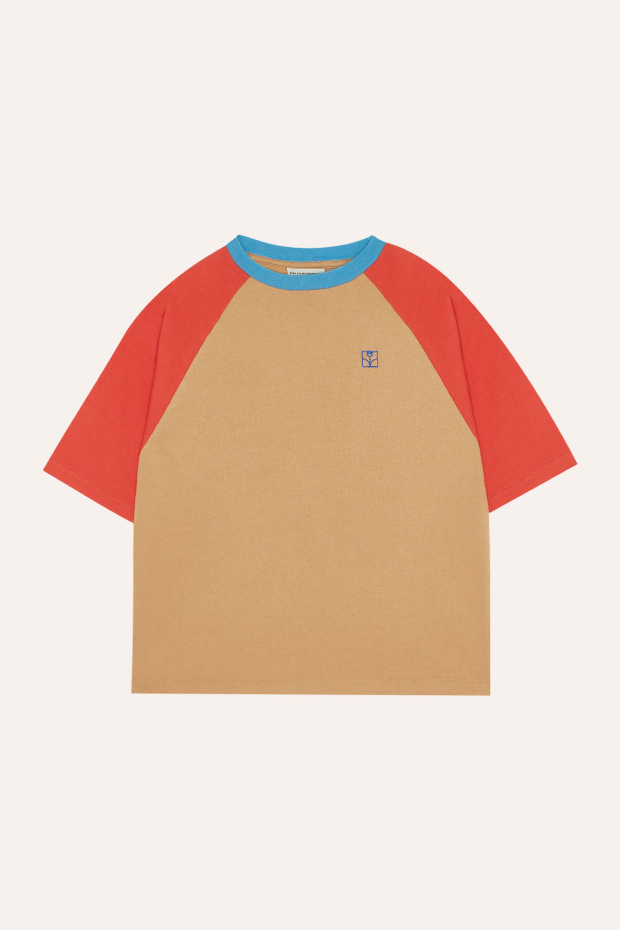 Color Block Red Tshirt