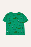 Horses Allover Oversized Tshirt