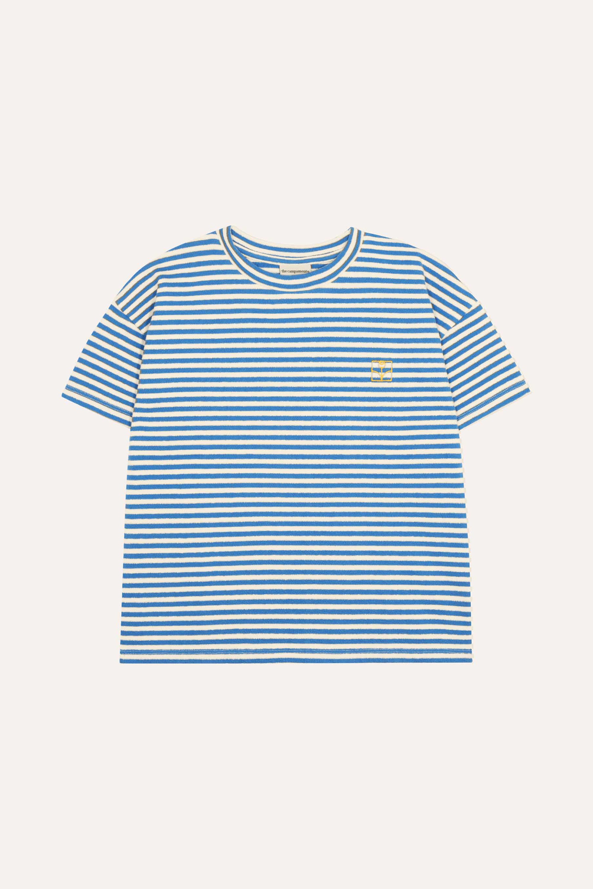 Blue Stripes Oversized Tshirt