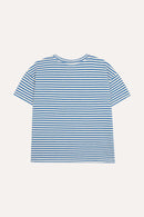 Blue Stripes Oversized Tshirt