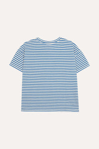 Blue Stripes Oversized Tshirt