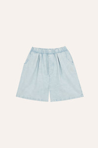 Light Blue Denim Shorts