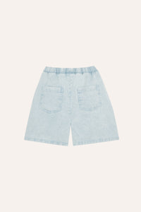 Light Blue Denim Shorts