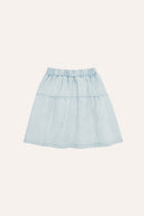 Light Blue Denim Skirt