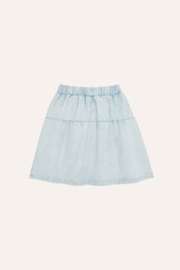 Light Blue Denim Skirt