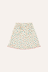 Small Flowers Allover Skirt