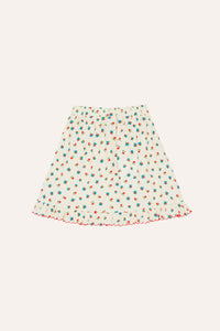 Small Flowers Allover Skirt