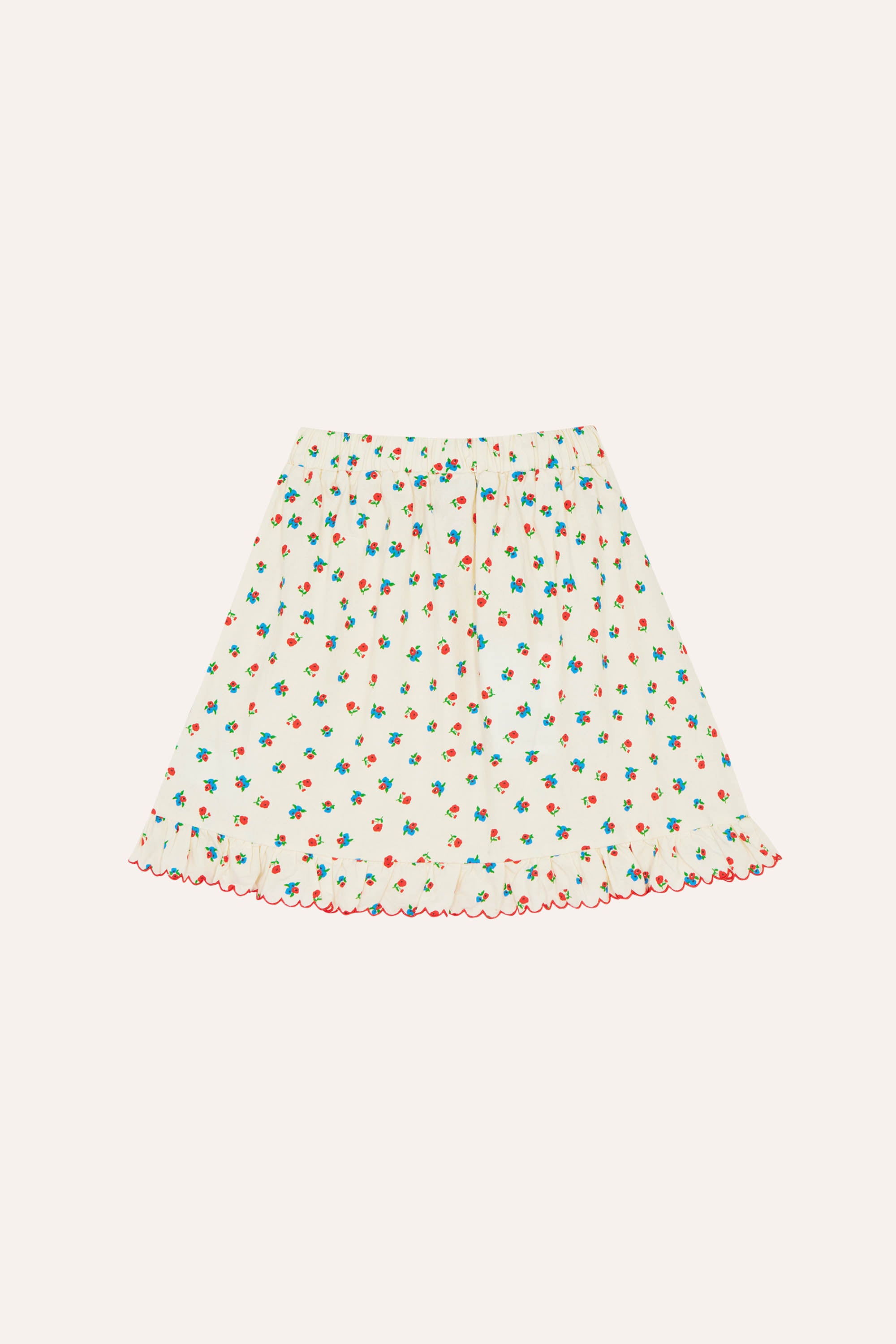 Small Flowers Allover Skirt