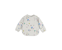 Long Sleeve Bib Dancing Hearts