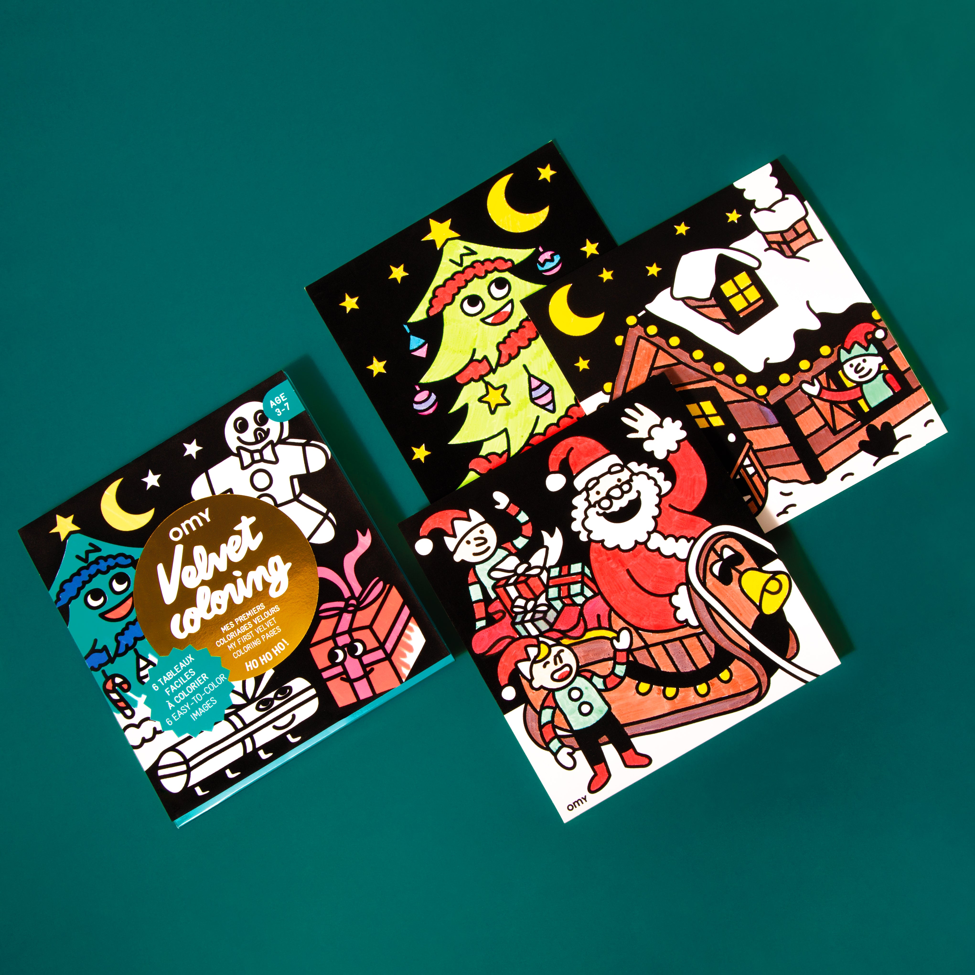 Velvet Coloring/Ho Ho Ho