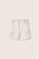 Twill Cargo Bermuda Shorts