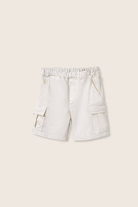 Twill Cargo Bermuda Shorts