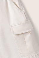 Twill Cargo Bermuda Shorts