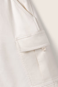 Twill Cargo Bermuda Shorts