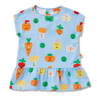 Teeny Tiny Veg Woven Dress